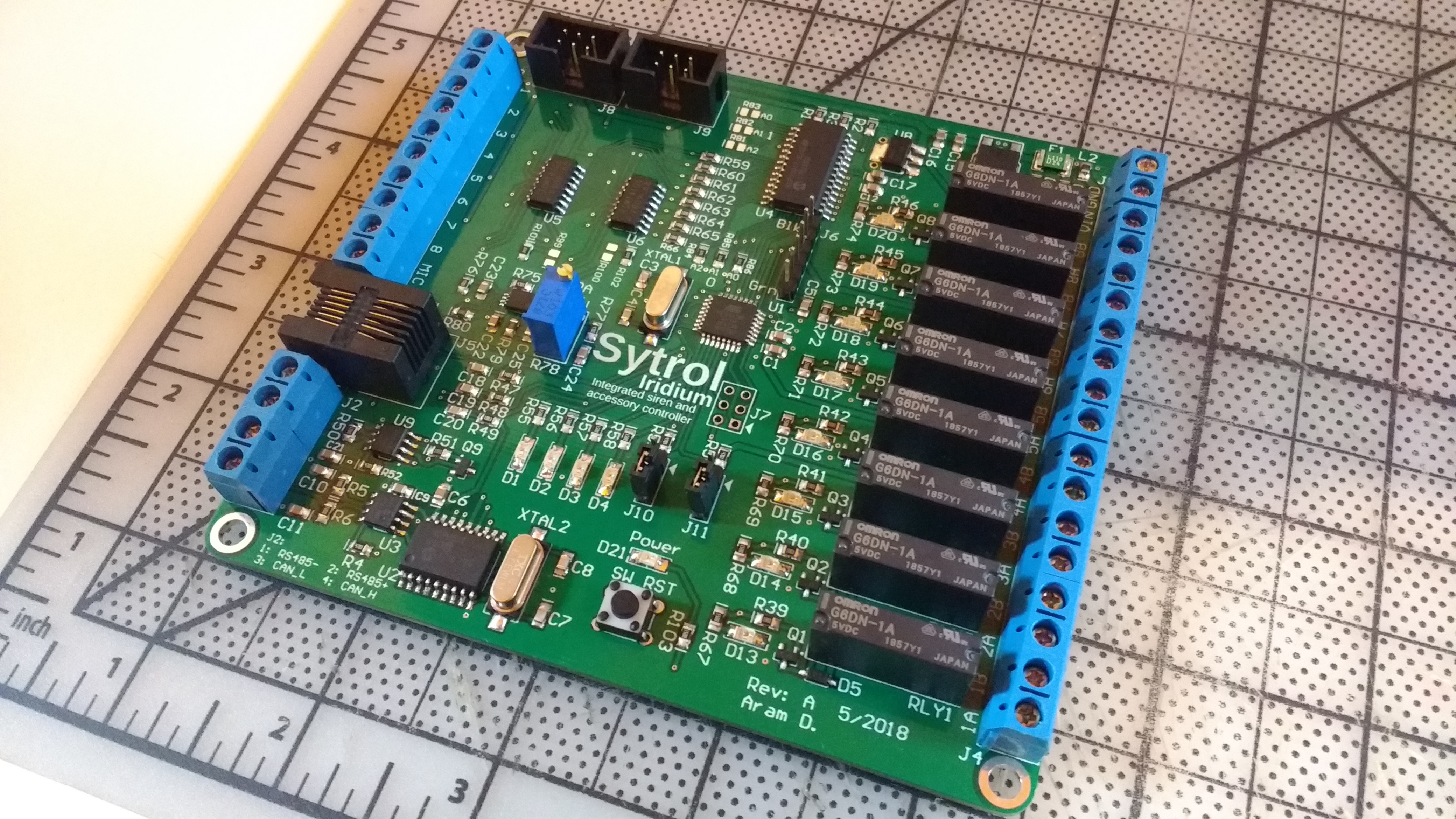 Completed PCB Assembly